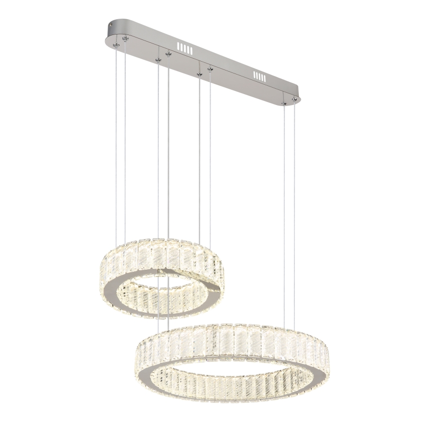 Globo - LED himmennettävä kattokruunu köydellä LED/80W/230V 2700-6000K + kaukosäädin