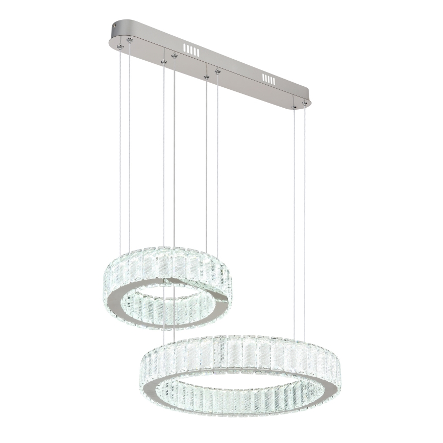 Globo - LED himmennettävä kattokruunu köydellä LED/80W/230V 2700-6000K + kaukosäädin