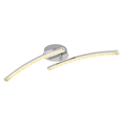Globo - LED Kylpyhuone pinta-asetettava kattokruunu 2xLED/6W/230V IP44