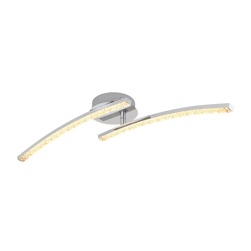 Globo - LED Kylpyhuone pinta-asetettava kattokruunu 2xLED/6W/230V IP44