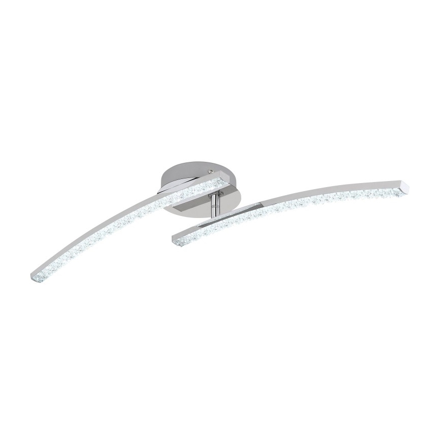 Globo - LED Kylpyhuone pinta-asetettava kattokruunu 2xLED/6W/230V IP44