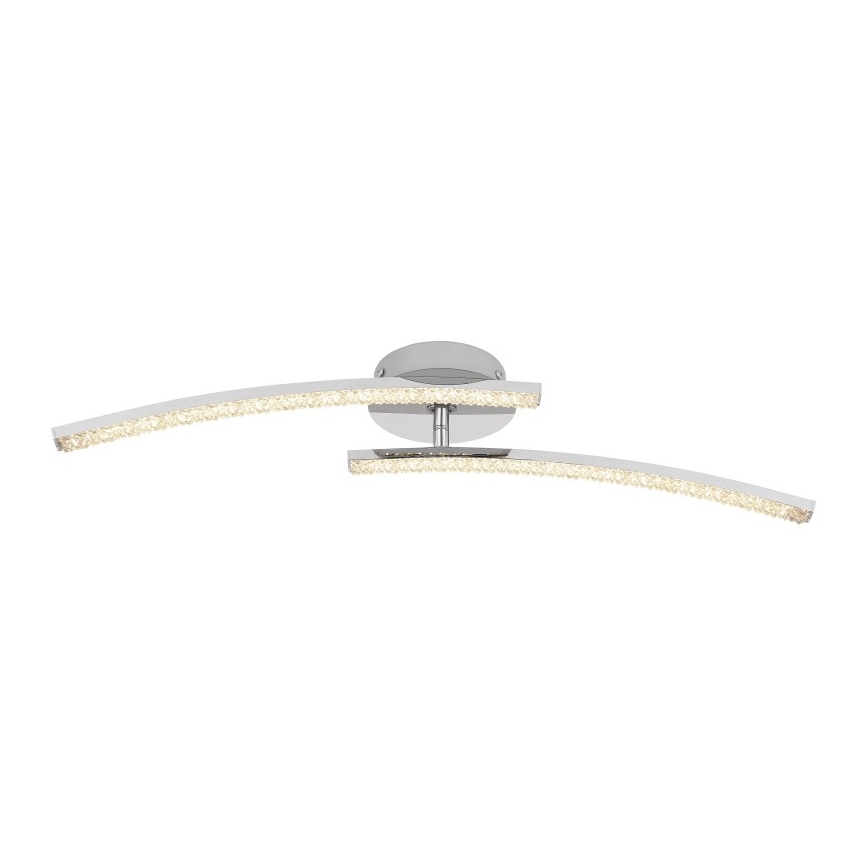 Globo - LED Kylpyhuone pinta-asetettava kattokruunu 2xLED/6W/230V IP44