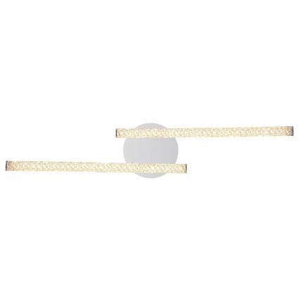 Globo - LED Kylpyhuone pinta-asetettava kattokruunu 2xLED/6W/230V IP44