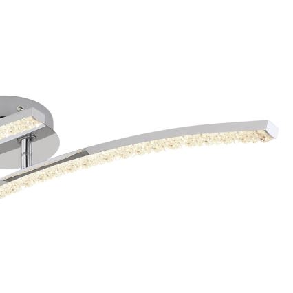 Globo - LED Kylpyhuone pinta-asetettava kattokruunu 2xLED/6W/230V IP44