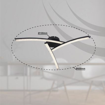 Globo - LED Pinta-asennettu kattokruunu LED/18W/230V 2700/4000/6000K
