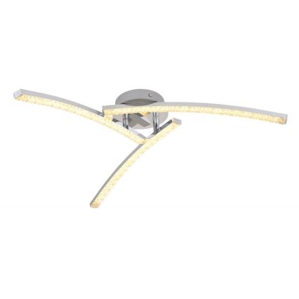 Globo - LED Kylpyhuone pinta-asetettava kattokruunu 3xLED/6W/230V IP44