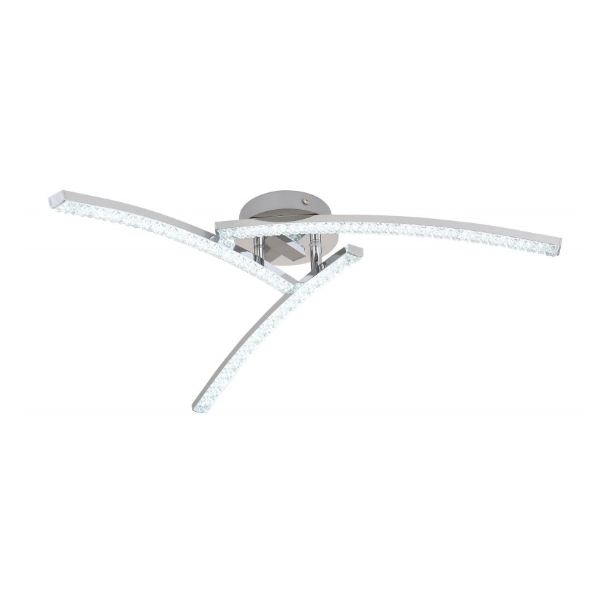 Globo - LED Kylpyhuone pinta-asetettava kattokruunu 3xLED/6W/230V IP44