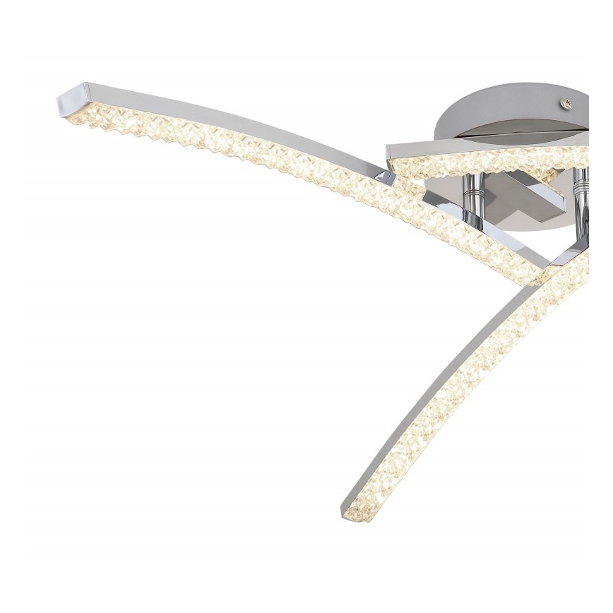 Globo - LED Kylpyhuone pinta-asetettava kattokruunu 3xLED/6W/230V IP44