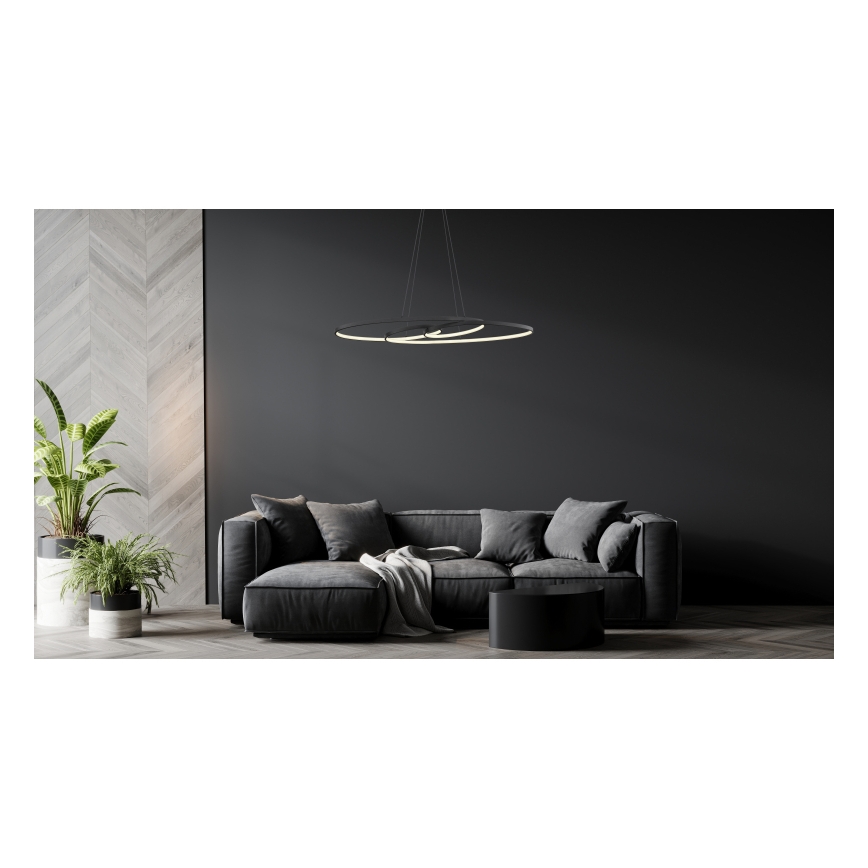 Globo - LED-kattokruunu johdossa LED/39W/230V 2700/4000/6500K