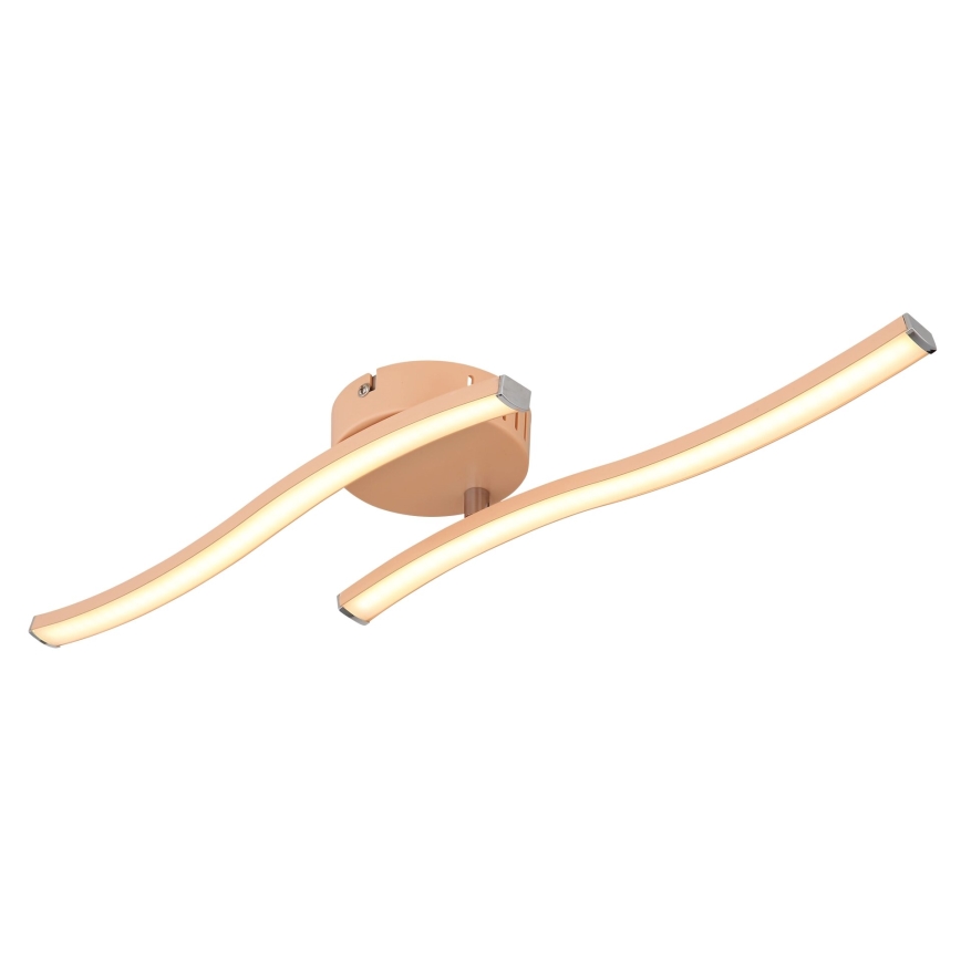 Globo - Kiinteä LED-kattokruunu LED/12W/230V 3000K oranssi