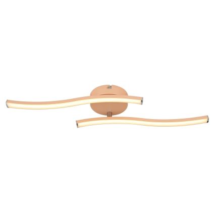 Globo - Kiinteä LED-kattokruunu LED/12W/230V 3000K oranssi