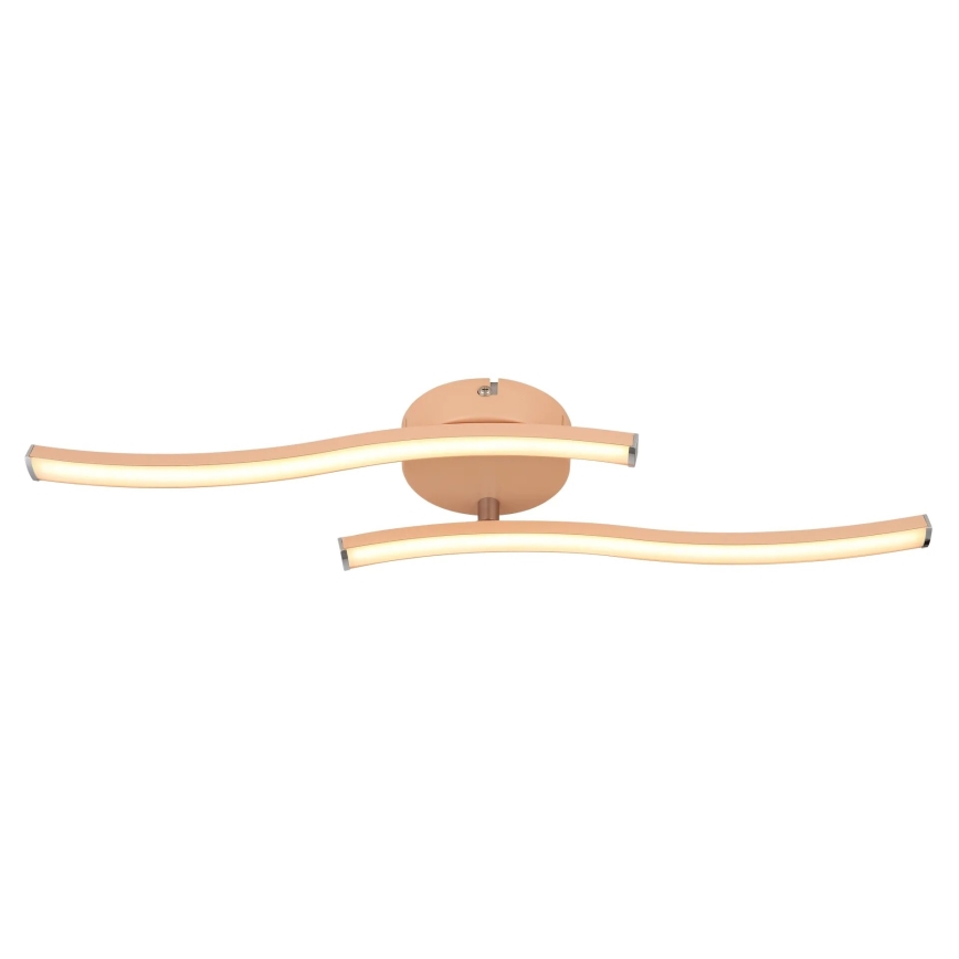 Globo - Kiinteä LED-kattokruunu LED/12W/230V 3000K oranssi
