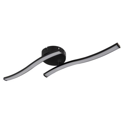 Globo - Kiinteä LED-kattokruunu LED/12W/230V 3000K musta