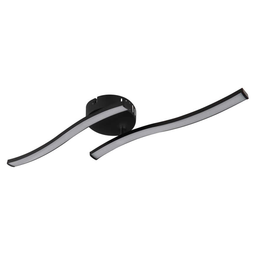 Globo - Kiinteä LED-kattokruunu LED/12W/230V 3000K musta