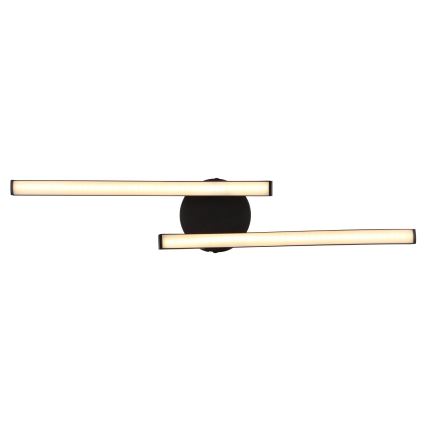 Globo - Kiinteä LED-kattokruunu LED/12W/230V 3000K musta