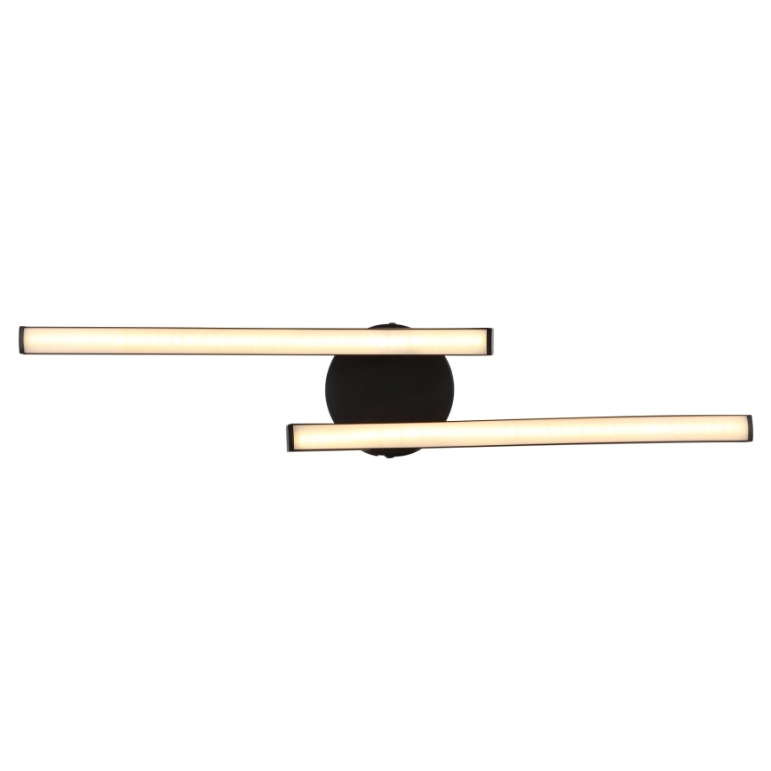 Globo - Kiinteä LED-kattokruunu LED/12W/230V 3000K musta