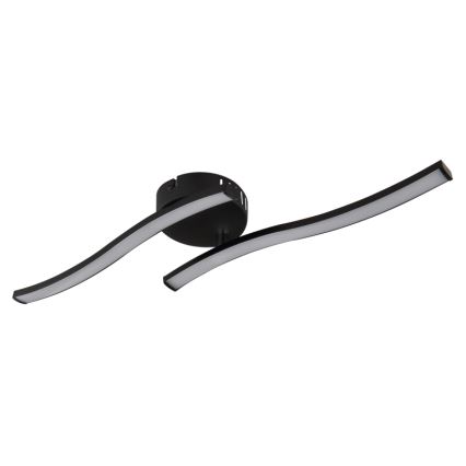Globo - LED-kattovalaisin 2xLED/6W/230V musta