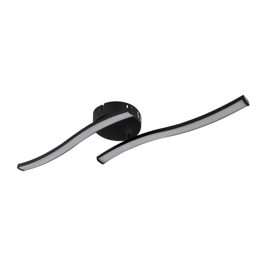 Globo - LED-kattovalaisin 2xLED/6W/230V musta