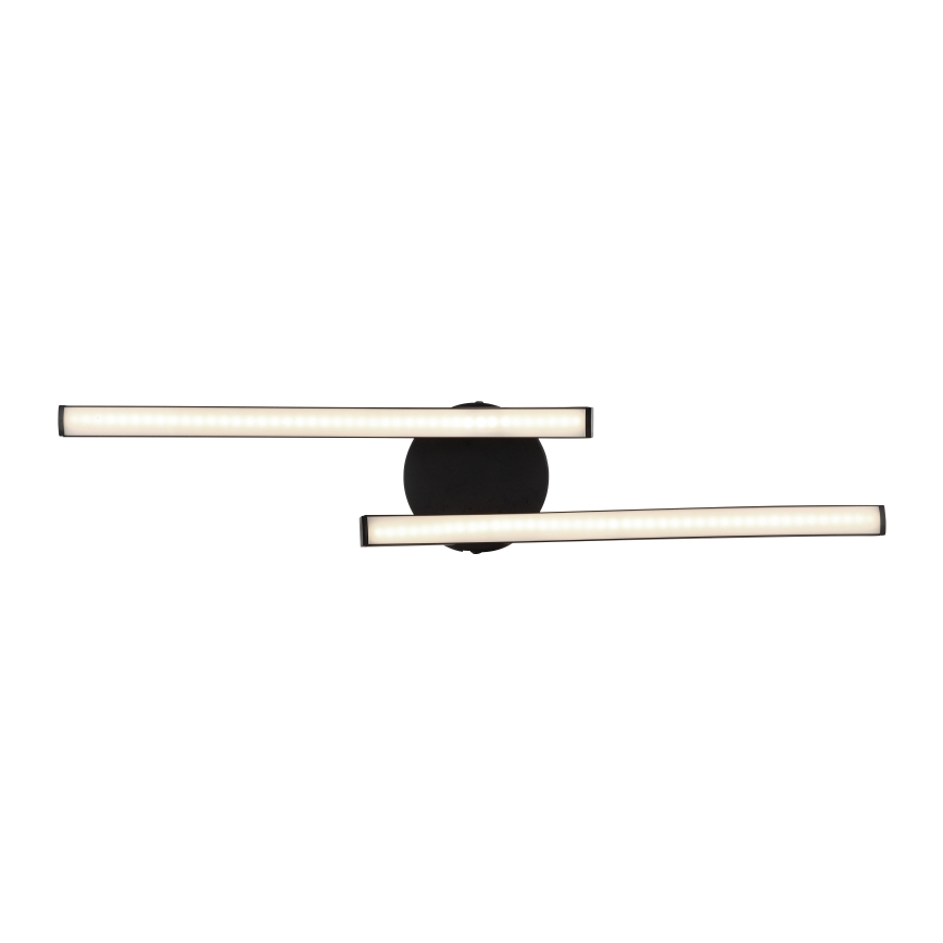 Globo - LED-kattovalaisin 2xLED/6W/230V musta