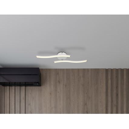 Globo - Kiinteä LED-kattokruunu LED/12W/230V 3000K valkoinen