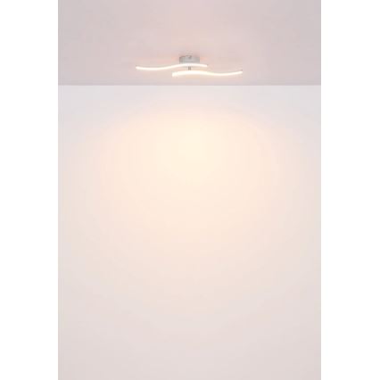 Globo - Kiinteä LED-kattokruunu LED/12W/230V 3000K valkoinen