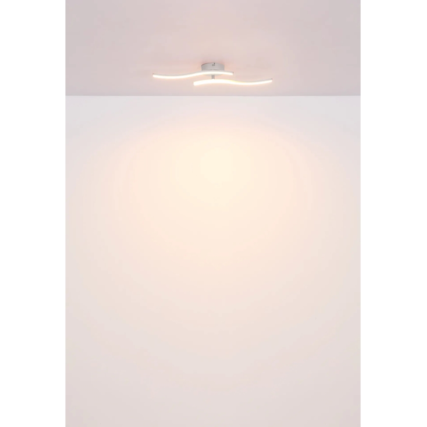 Globo - Kiinteä LED-kattokruunu LED/12W/230V 3000K valkoinen