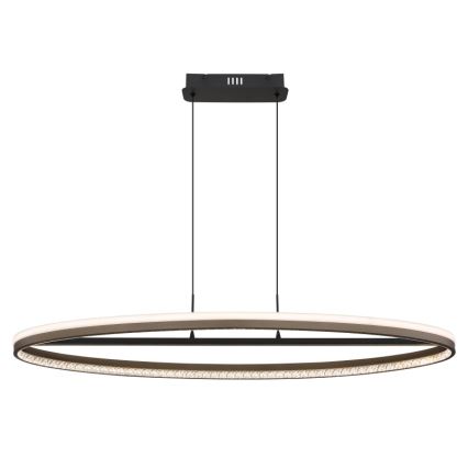 Globo - LED-kattokruunu johdossa LED/60W/230V 3000/4000/6000K ruskea