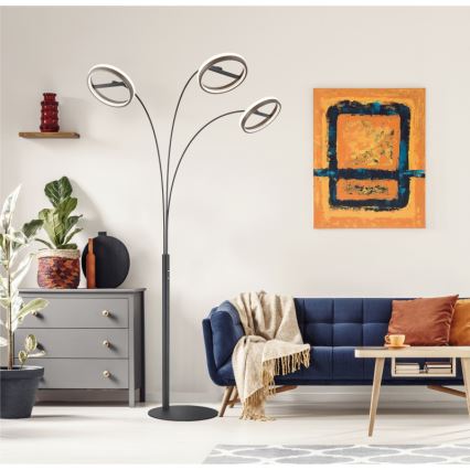 Globo - himmennettävä LED-kosketuslattiavalaisin LED/48W/230V 3000-6000K