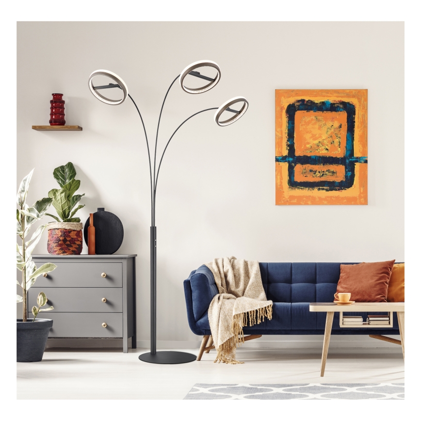Globo - himmennettävä LED-kosketuslattiavalaisin LED/48W/230V 3000-6000K