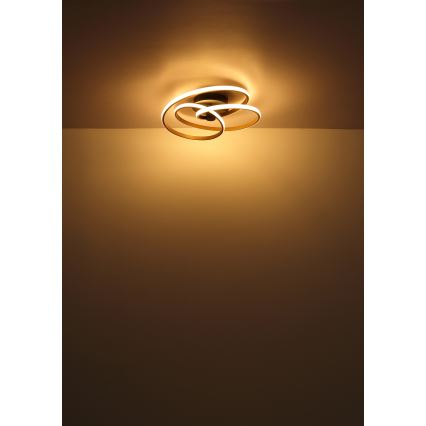 Globo - Kiinteä LED-kattokruunu LED/40W/230V 3000K kulta/musta