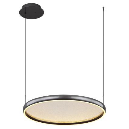 Globo - Himmennettävä LED-kattokruunu johdossa LED/36W/230V 2700-6000K musta + kauko-ohjaus