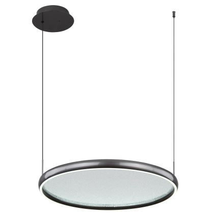 Globo - Himmennettävä LED-kattokruunu johdossa LED/36W/230V 2700-6000K musta + kauko-ohjaus