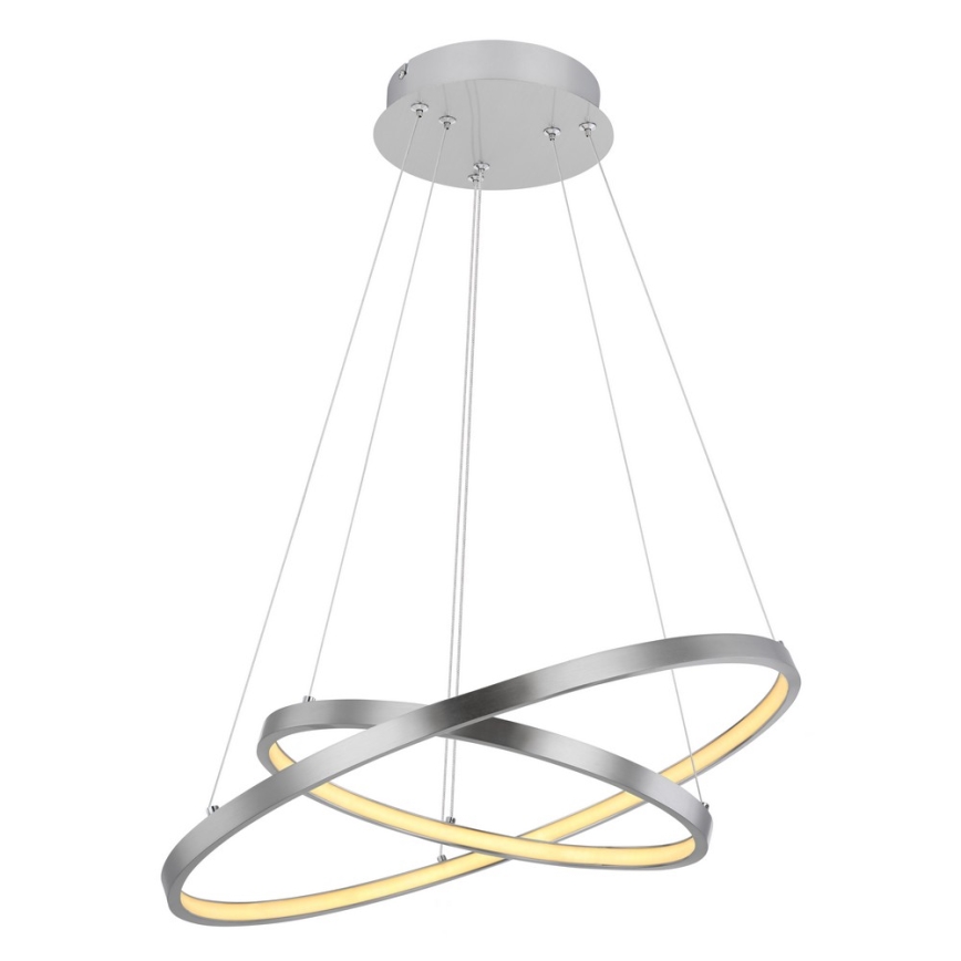 Globo - Himmennettävä LED-kattokruunu johdossa 2xLED/21W/230V