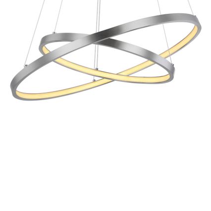 Globo - Himmennettävä LED-kattokruunu johdossa 2xLED/21W/230V