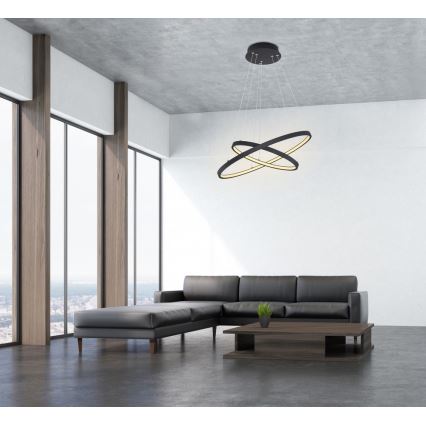 Globo - Himmennettävä LED-kattokruunu johdossa 2xLED/21W/230V
