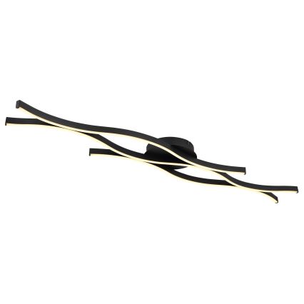 Globo - Kiinteä LED-kattokruunu LED/35W/230V musta