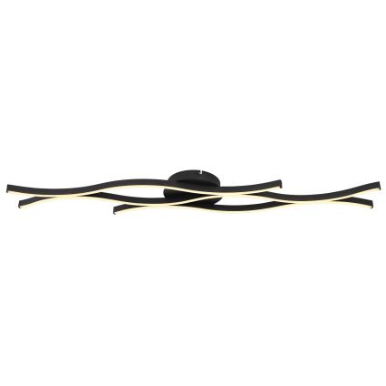 Globo - Kiinteä LED-kattokruunu LED/35W/230V musta