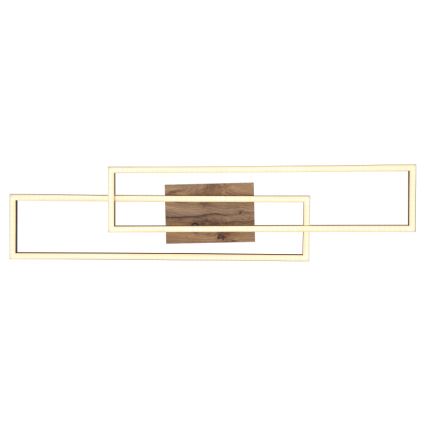 Globo - LED-kattovalaisin LED/30W/230V 3000K 60x80 cm musta