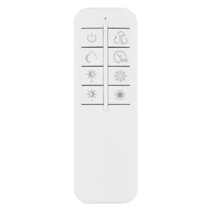 Globo - Himmennettävä LED-kattovalaisin LED/40W/230V 2700-6500K 51x74 cm Wi-Fi Tuya + kauko-ohjaus