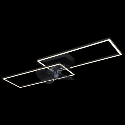 Globo - himmennettävä LED-kattovalaisin tuulettimella LED/38W/230V 3000-6500K + kaukosäädin