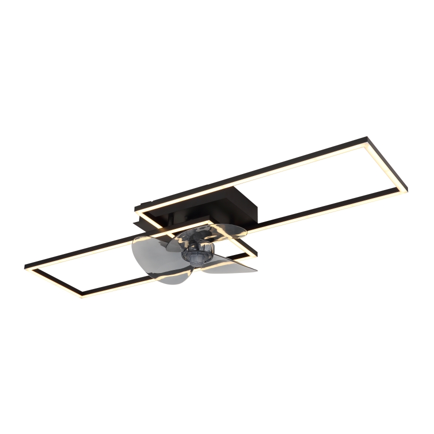 Globo - himmennettävä LED-kattovalaisin tuulettimella LED/38W/230V 3000-6500K + kaukosäädin