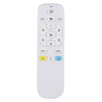 Globo - himmennettävä LED-kattovalaisin tuulettimella LED/38W/230V 3000-6500K + kaukosäädin