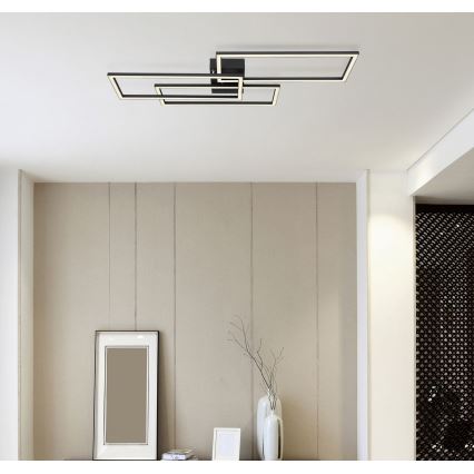 Globo - Himmennettävä LED-kattovalaisin LED/58W/230V 2700-6500K Wi-Fi Tuya + kauko-ohjaus