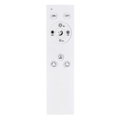 Globo - LED Himmennettävä pinta-asennettava kattokruunu LED/22W/230V 2700-6000K + kaukosäädin