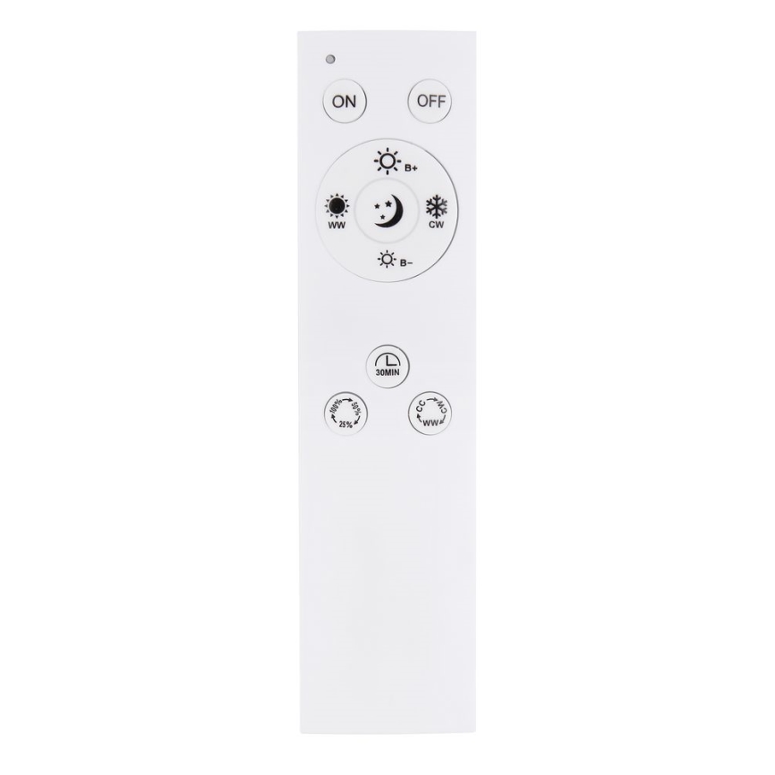 Globo - LED Himmennettävä pinta-asennettava kattokruunu LED/22W/230V 2700-6000K + kaukosäädin