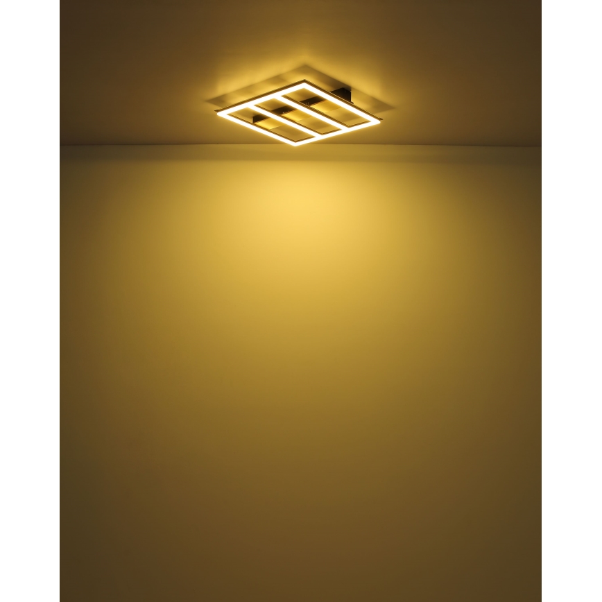 Globo - LED-kattovalaisin LED/18W/230V 3000K 30x30 cm