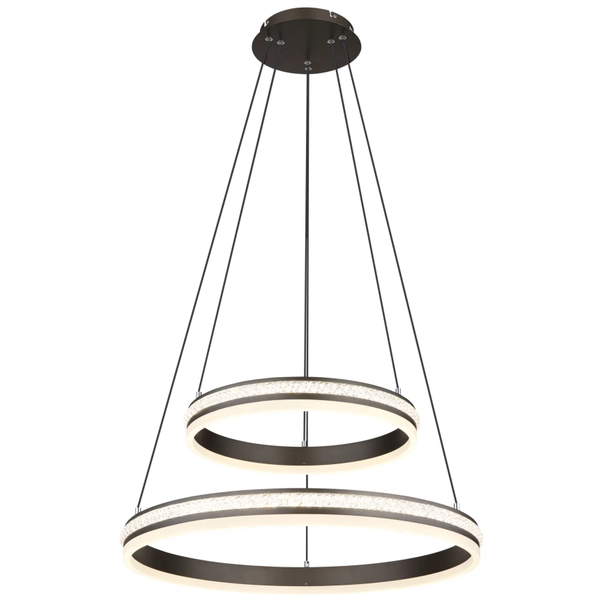 Globo - Himmennettävä LED-kattokruunu johdossa LED/60W/230V 2700K-6000K + kauko-ohjaus