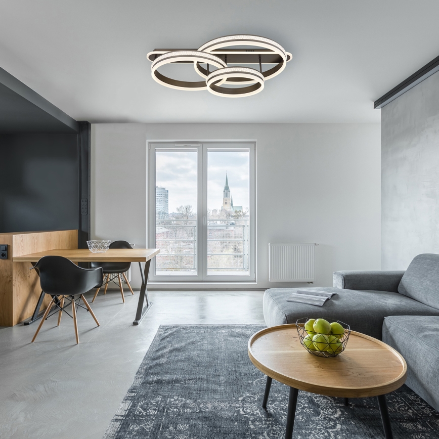 Globo - Himmennettävä LED-kattovalaisin LED/75W/230V 2700K-6000K + kauko-ohjaus