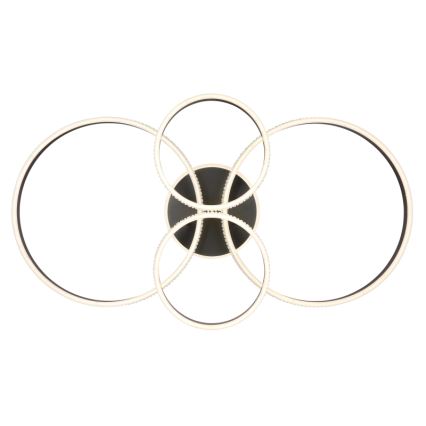 Globo - LED-kattovalaisin LED/39W/230V 2700/4500/6500K 106x60 cm antrasiitti