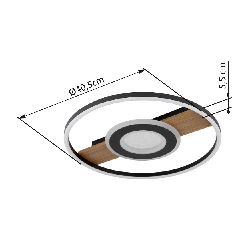 Globo - LED-kattovalaisin LED/24W/230V